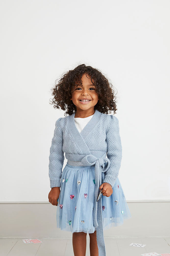 MillaMia Florentina Wrap Cardigan Knitting Pattern