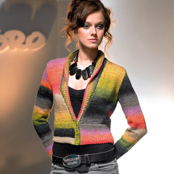 Ava Shawl Neck Cardigan Knitting Pattern