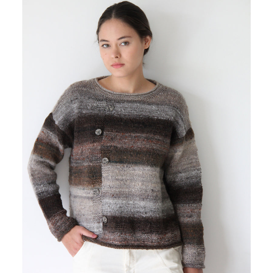Noro Y Pullover Jumper Knitting Pattern