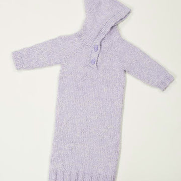 Baby Bunting Dress in Plymouth Yarn Daisy - 2250 - PDF