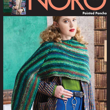 Noro Painted Poncho Cape Knitting Pattern