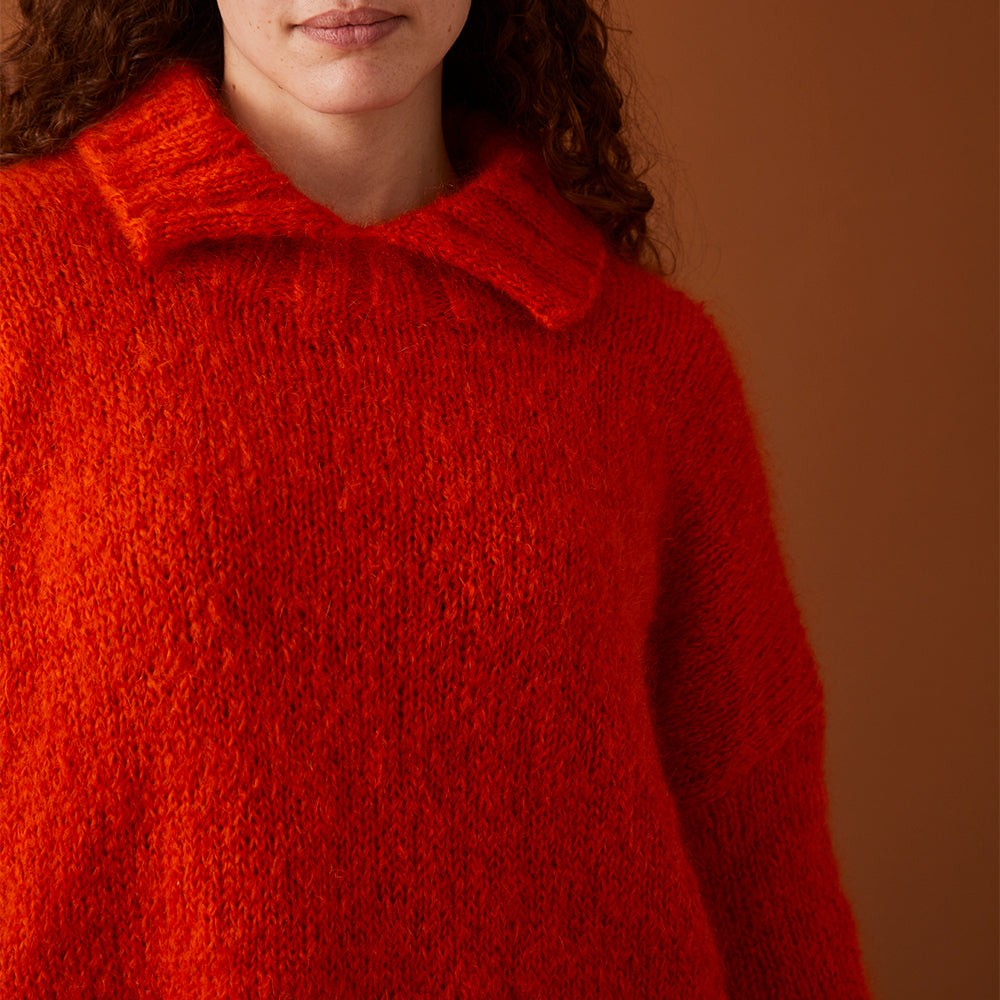 Debbie Bliss Helen Simple Everyday Sweater Knitting Pattern