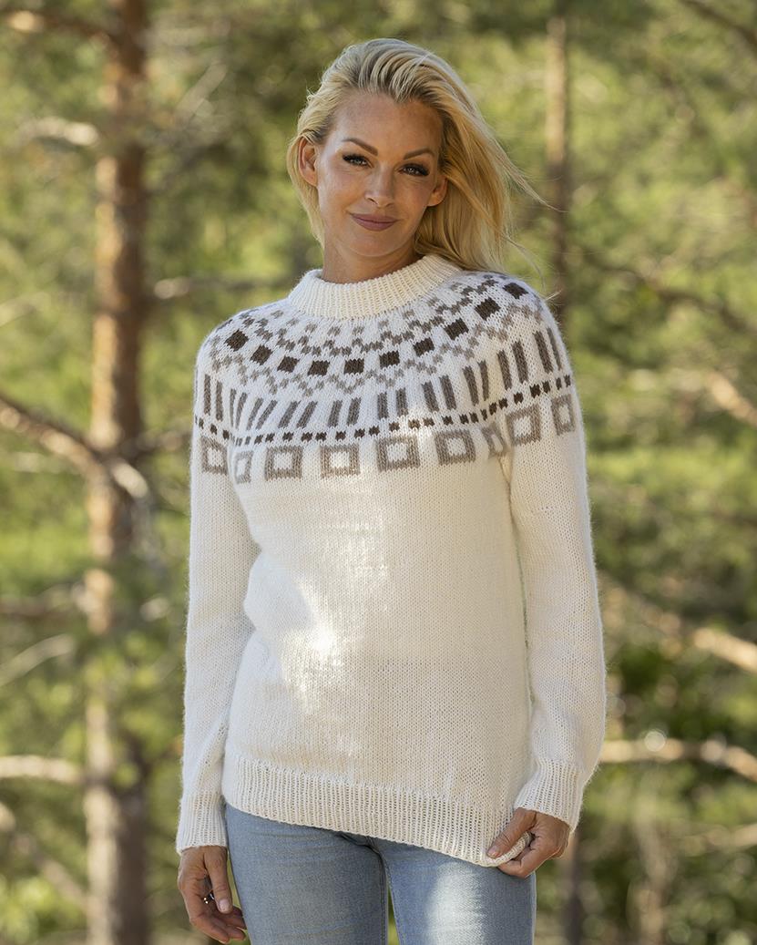 Orlaug Sweater in Viking Garn Viking Wool