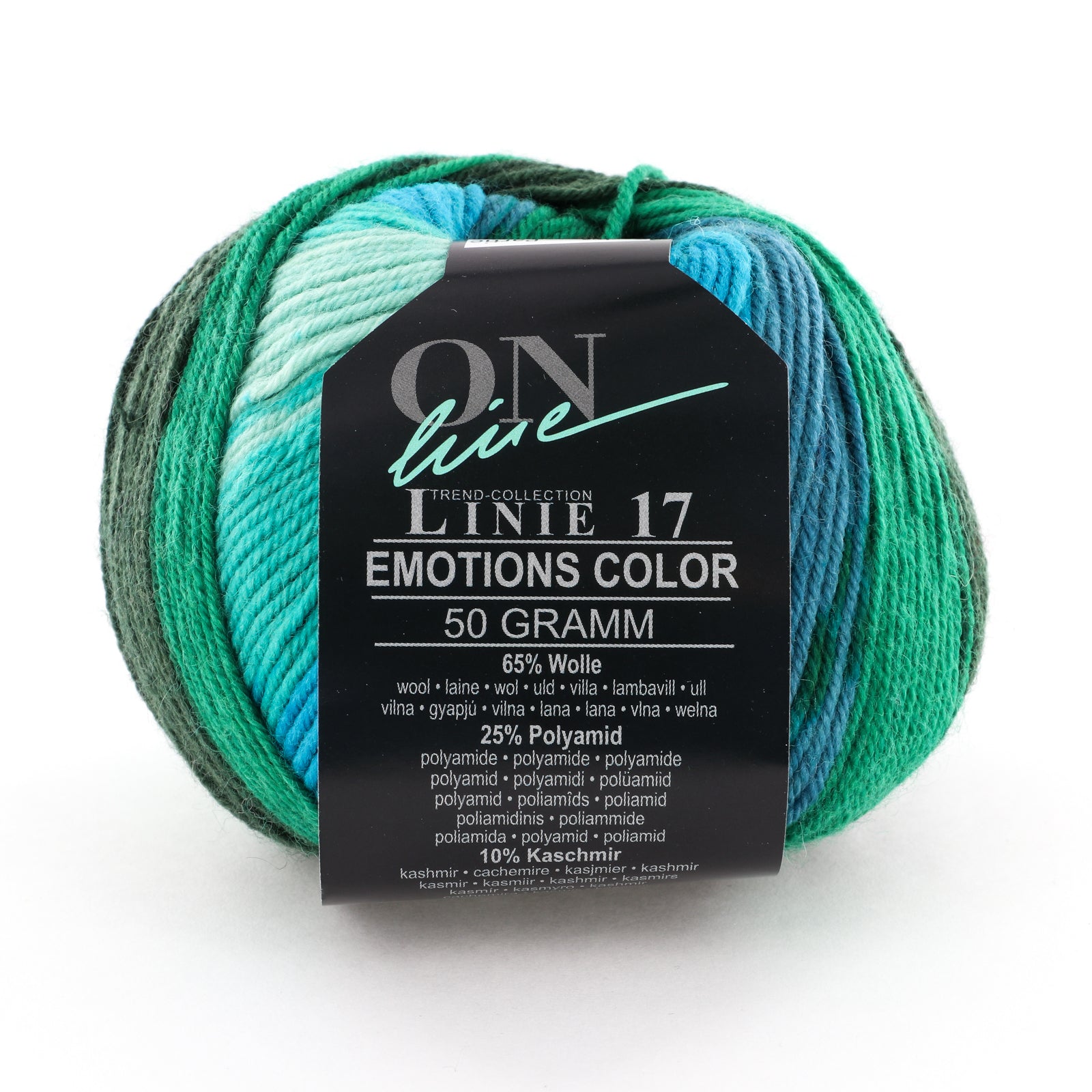 On-Line Emotions Color Yarn - Wool 4 Ply
