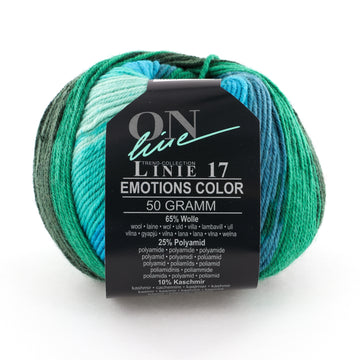 On-Line Emotions Color Yarn - Wool 4 Ply