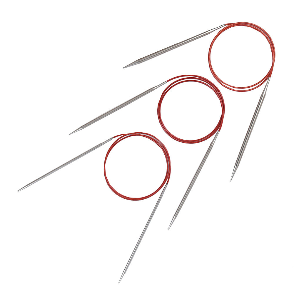 ChiaoGoo 32" Red Lace Stainless Steel Circular Knitting Needles