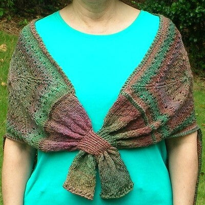 Jojoland Inside the Box Shawl Wrap Knitting Pattern