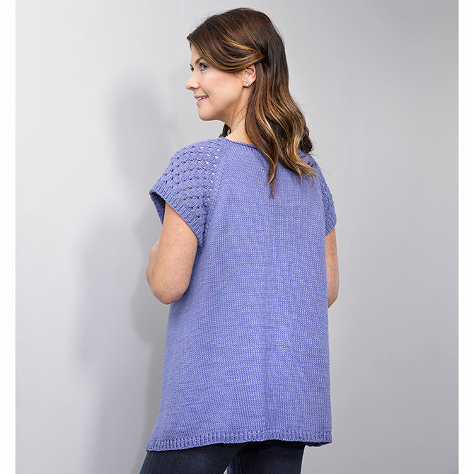 Valley Yarns Safira Cardigan Knitting Pattern