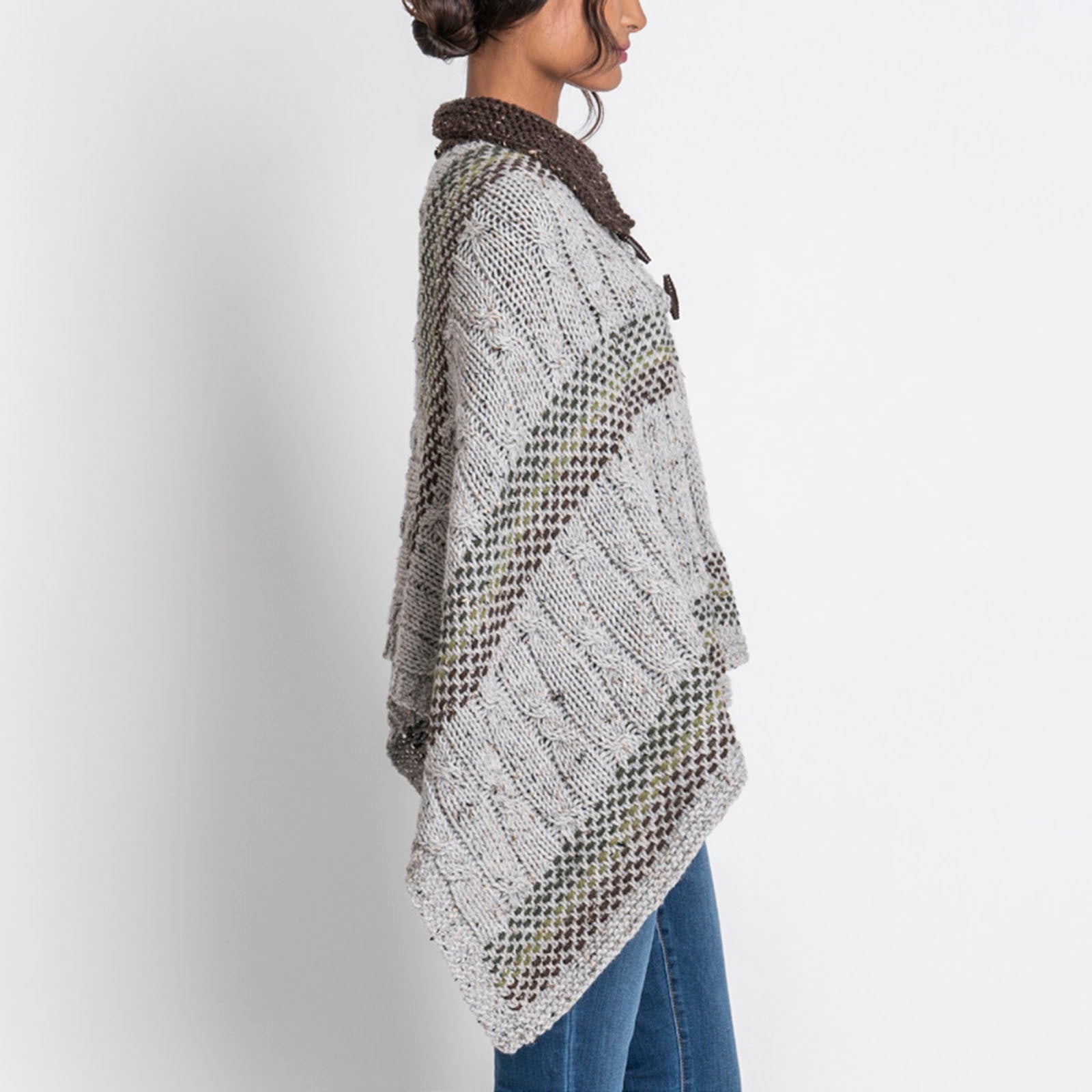 Blue Sky Fibers Stillwater Cape Knitting Pattern