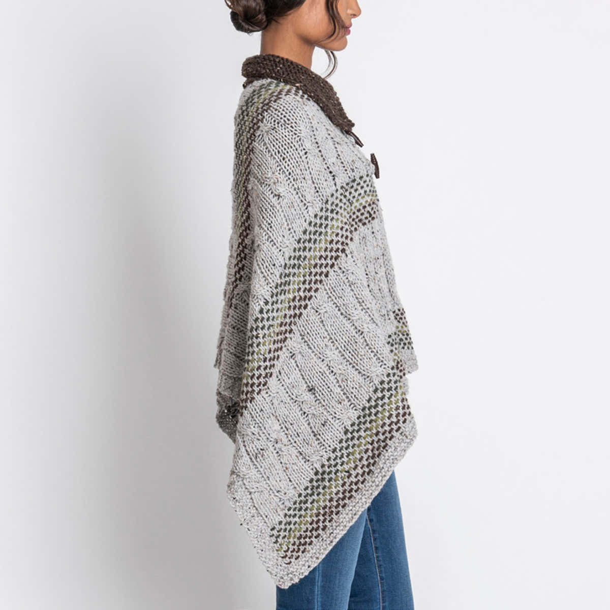 Blue Sky Fibers Stillwater Cape Knitting Pattern