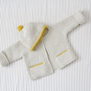 Debbie Bliss Garter Stitch Jacket & Hat PDF