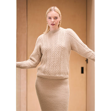 Holme + Sandringham Skirt Knitting Pattern