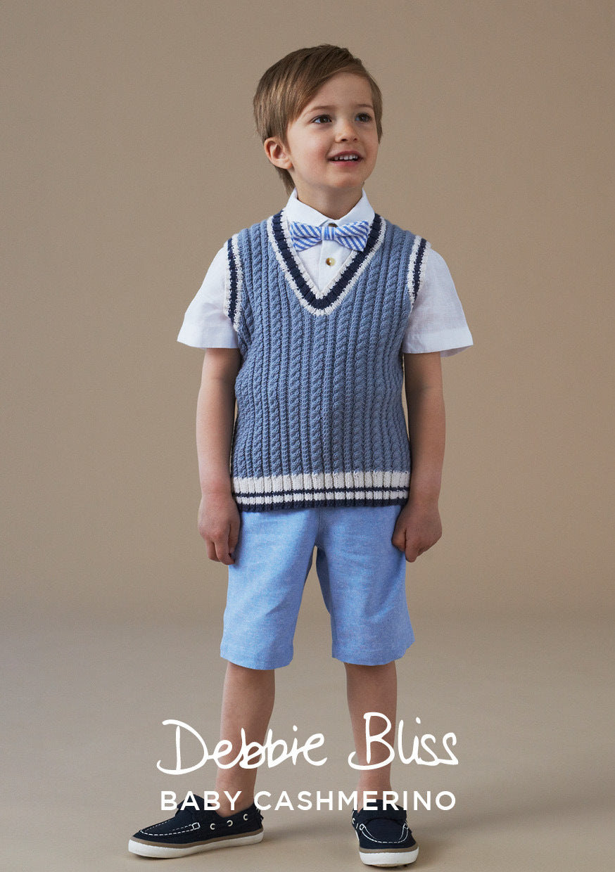 Debbie Bliss Chester Tank Top Knitting Pattern