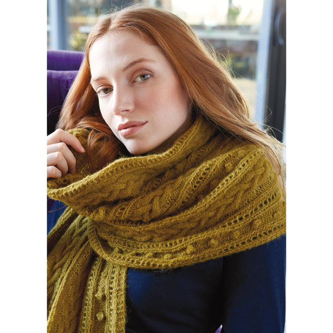 Rowan Kernel Wrap Scarf Knitting Pattern