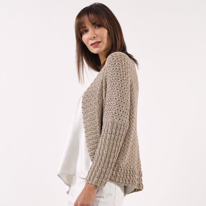 Sesia Mila Cocoon Cardigan Knitting Pattern