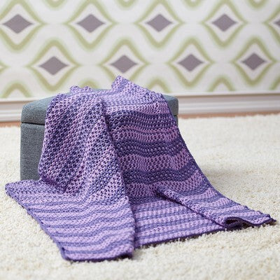 Valley Yarns Runa Baby Blanket Knitting Pattern