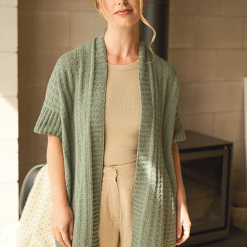 Nourish Crdigan in Rowan Cotton Revive PDF