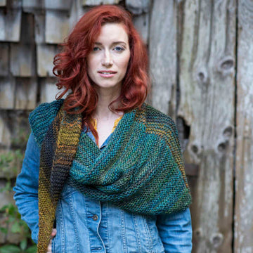 Berroco Grande Ronde Wrap Knitting Pattern