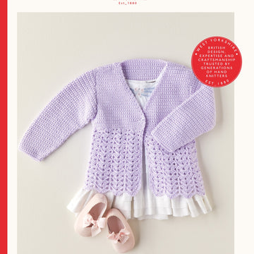 Sirdar Lacy Cardigan Crochet Pattern