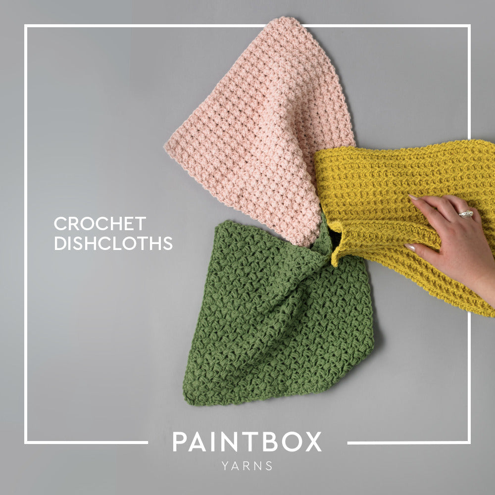Paintbox Yarns Crochet Dishcloths Pattern