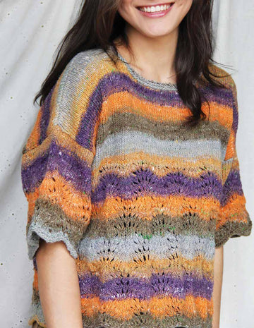 Boxy Top in Noro Geshi - 16863 - PDF