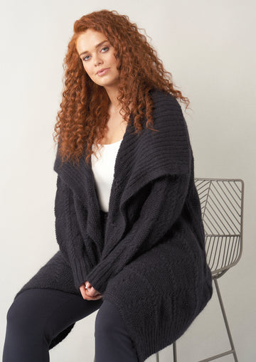 Crescent Cardigan Knitting Pattern