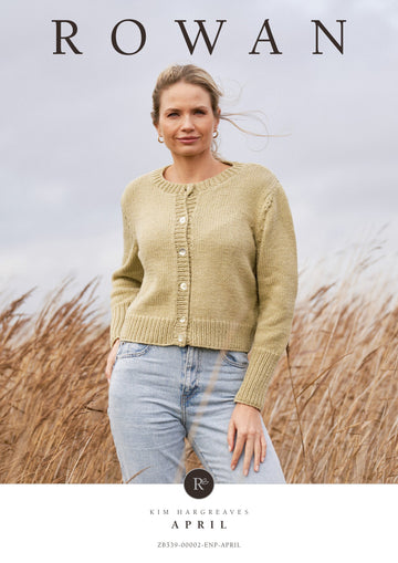April Cardigan in Rowan Four Seasons - ZB339-00002-ENP - PDF