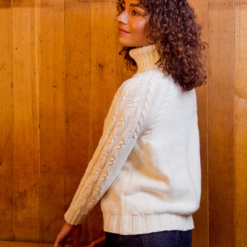 MillaMia Tuva Cable Jumper Knitting Pattern