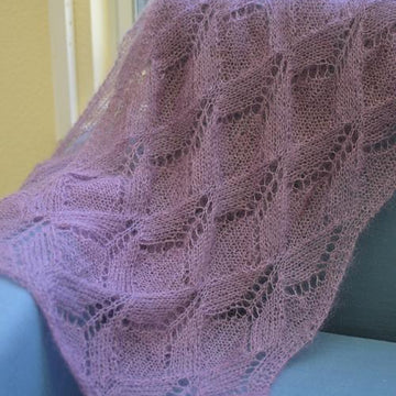 #306 Amethyst Shawl
