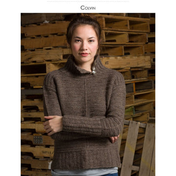 Classic Elite Yarns Colvin Jumper Knitting Pattern