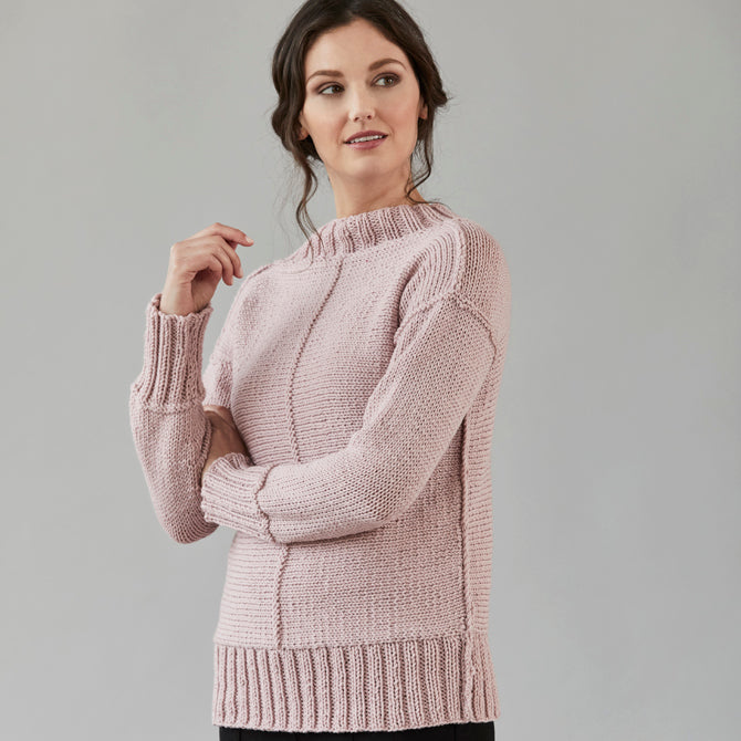 Sesia Meredith Pullover Jumper Knitting Pattern