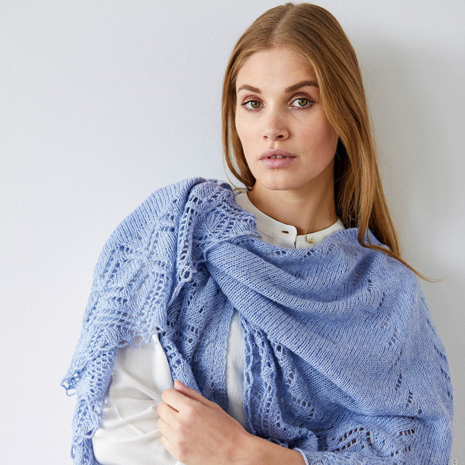 Lana Grossa 20 Shawl Wrap Knitting Pattern