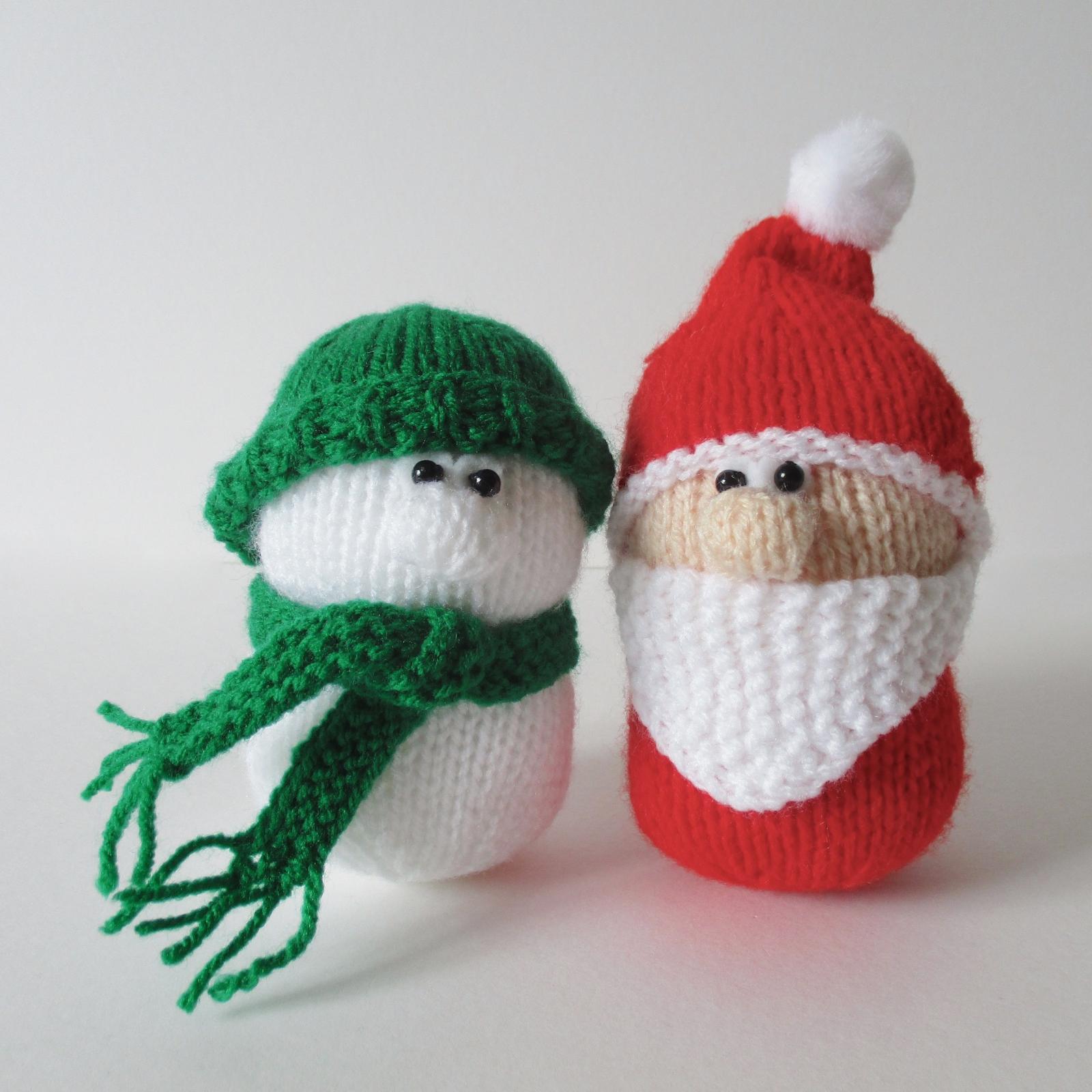 Santa and Snowman