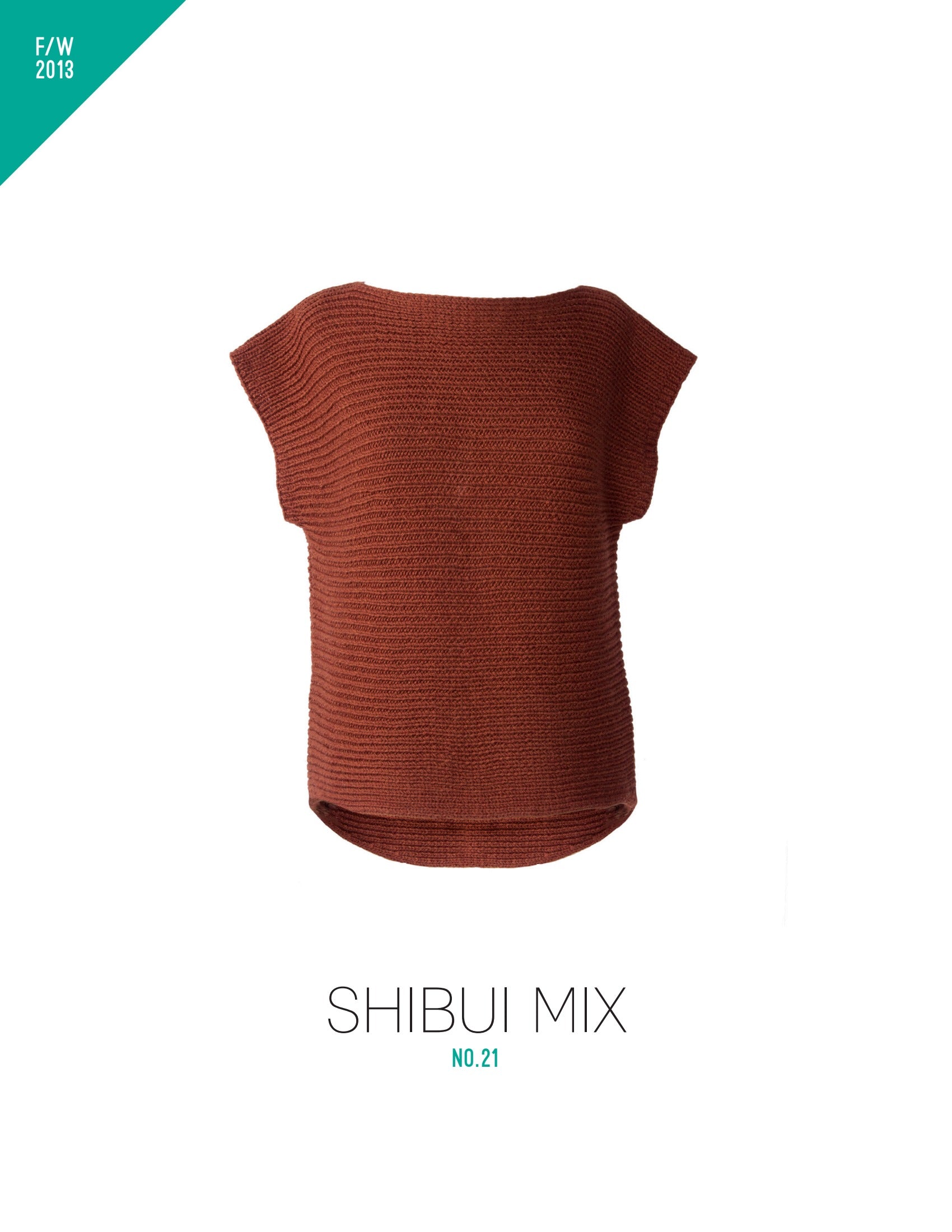Shibui Knits Mix No. 21 Jumper Knitting Pattern