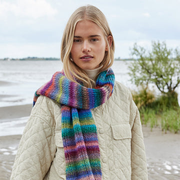 Lana Grossa Scarf Knitting Pattern