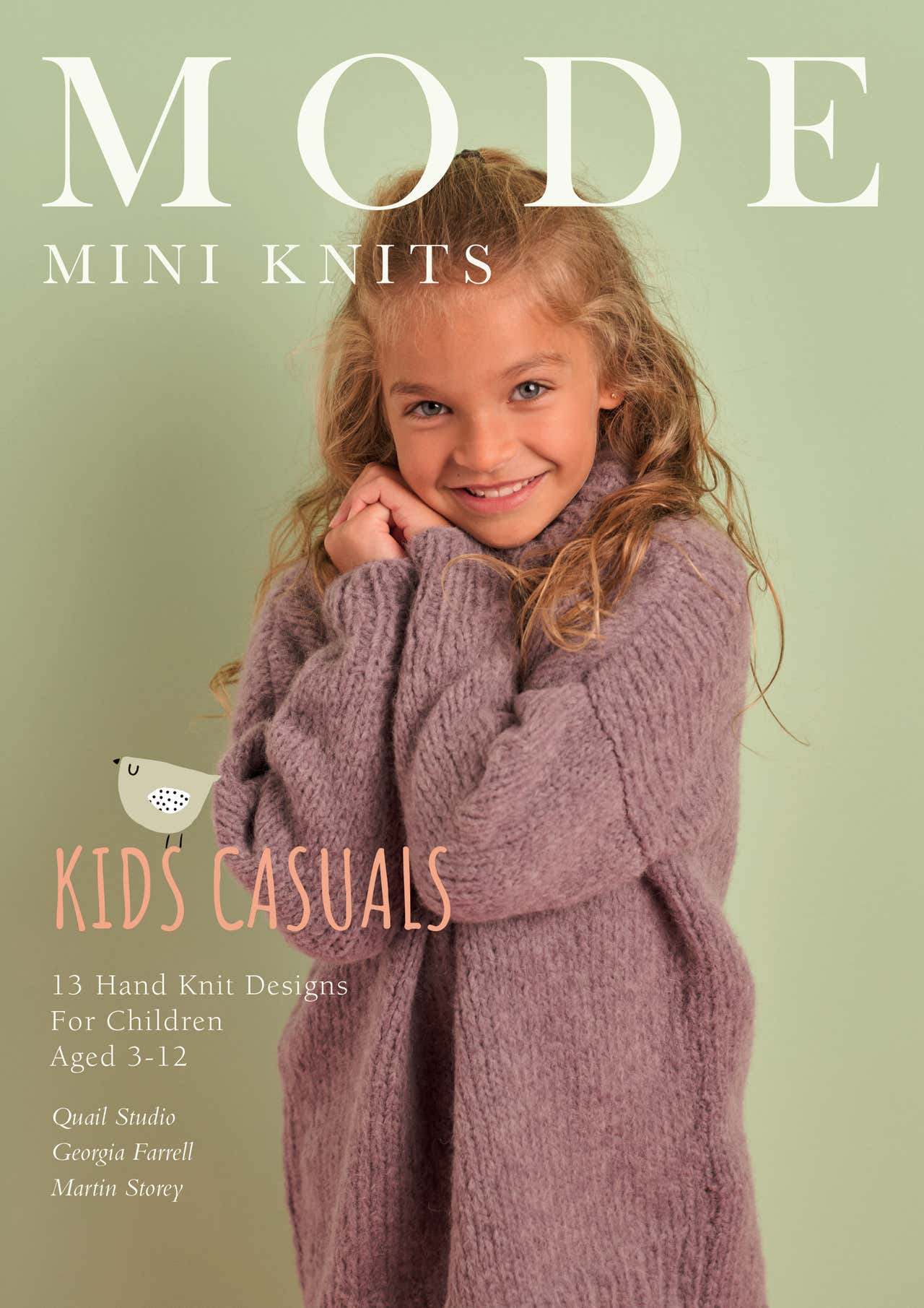 Rowan MODE Mini Knits Kids Casuals Knitting Pattern