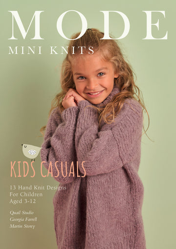 Rowan MODE Mini Knits Kids Casuals Knitting Pattern