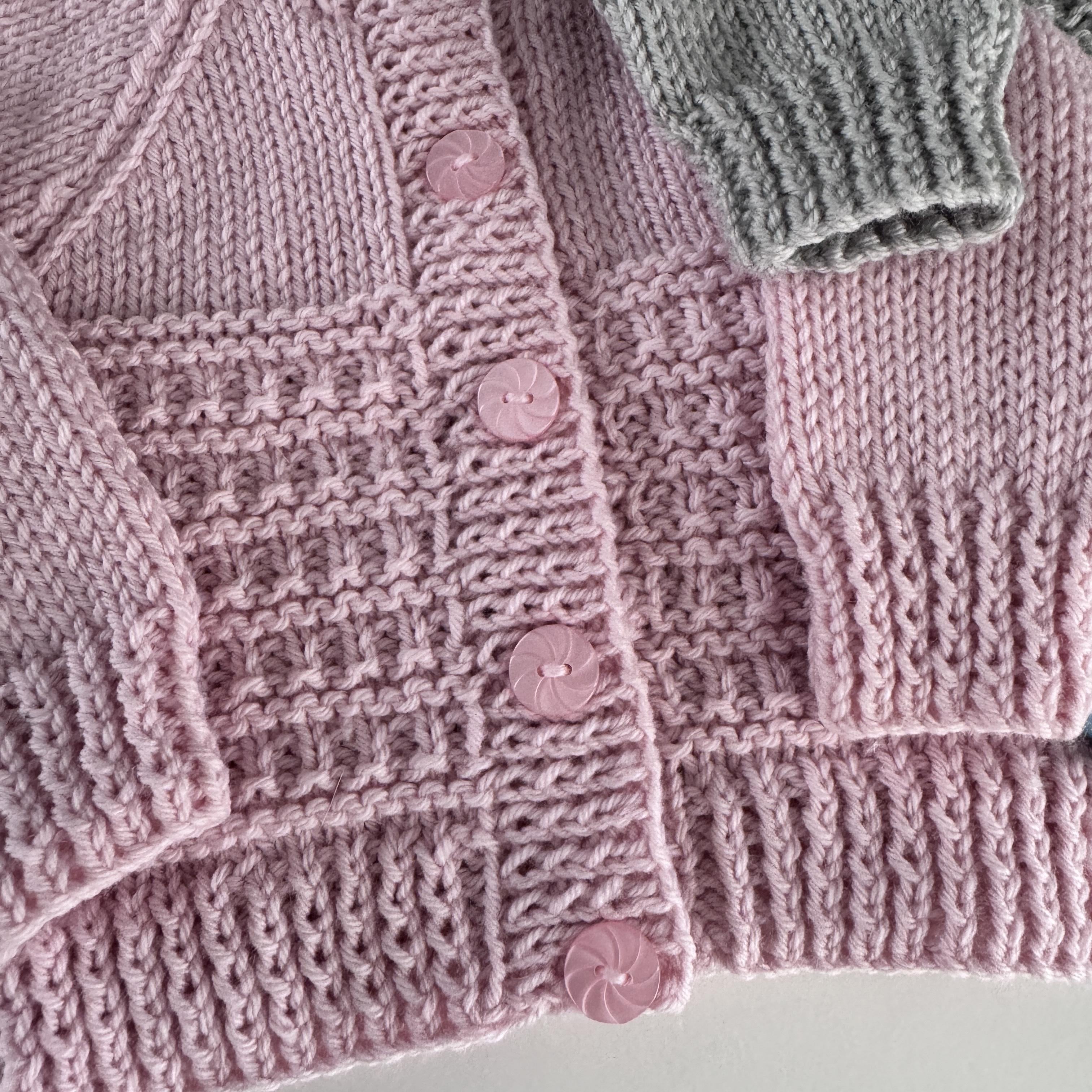 Katie Baby Cardigan 16-22" chest size