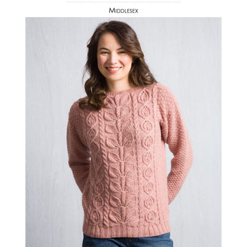 Classic Elite Yarns Middlesex Jumper Knitting Pattern