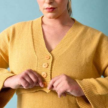Amaryllis Cardigan in Berroco Cashmello Knitting Pattern