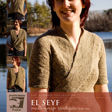 El Seyf Multi Wrap Cardigan Knitting Pattern