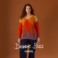Debbie Bliss Diamond Argyle Sweater Crochet Pattern