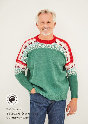 Arne&Carlos Sindre Sweater in Rowan Norwegian Wool - 04097