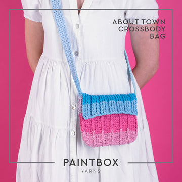 Paintbox Yarns About Town Crossbody Bag Crochet Pattern