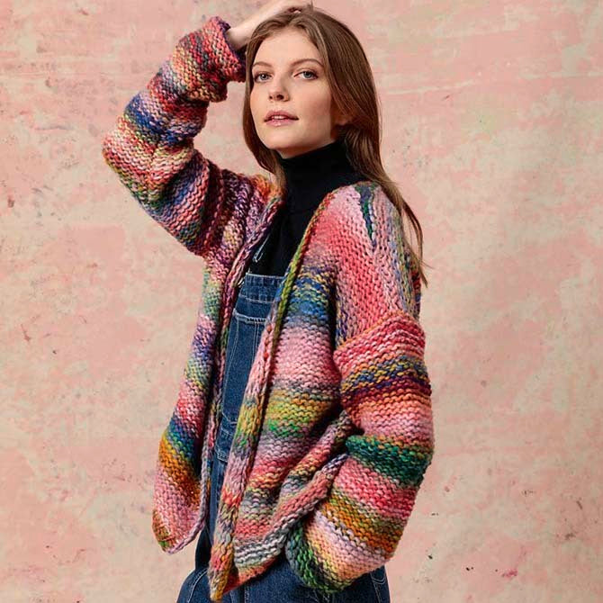 Lang PTO31-03 Cardigan Knitting Pattern