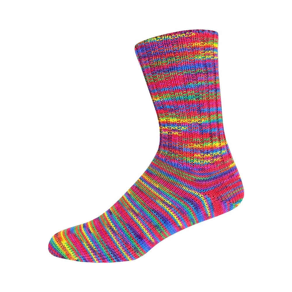 OnLine Supersocke 369 Happy Life - Color Yarn - Superwash Wool 4 Ply