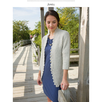Classic Elite Yarns Junell Cardigan Knitting Pattern
