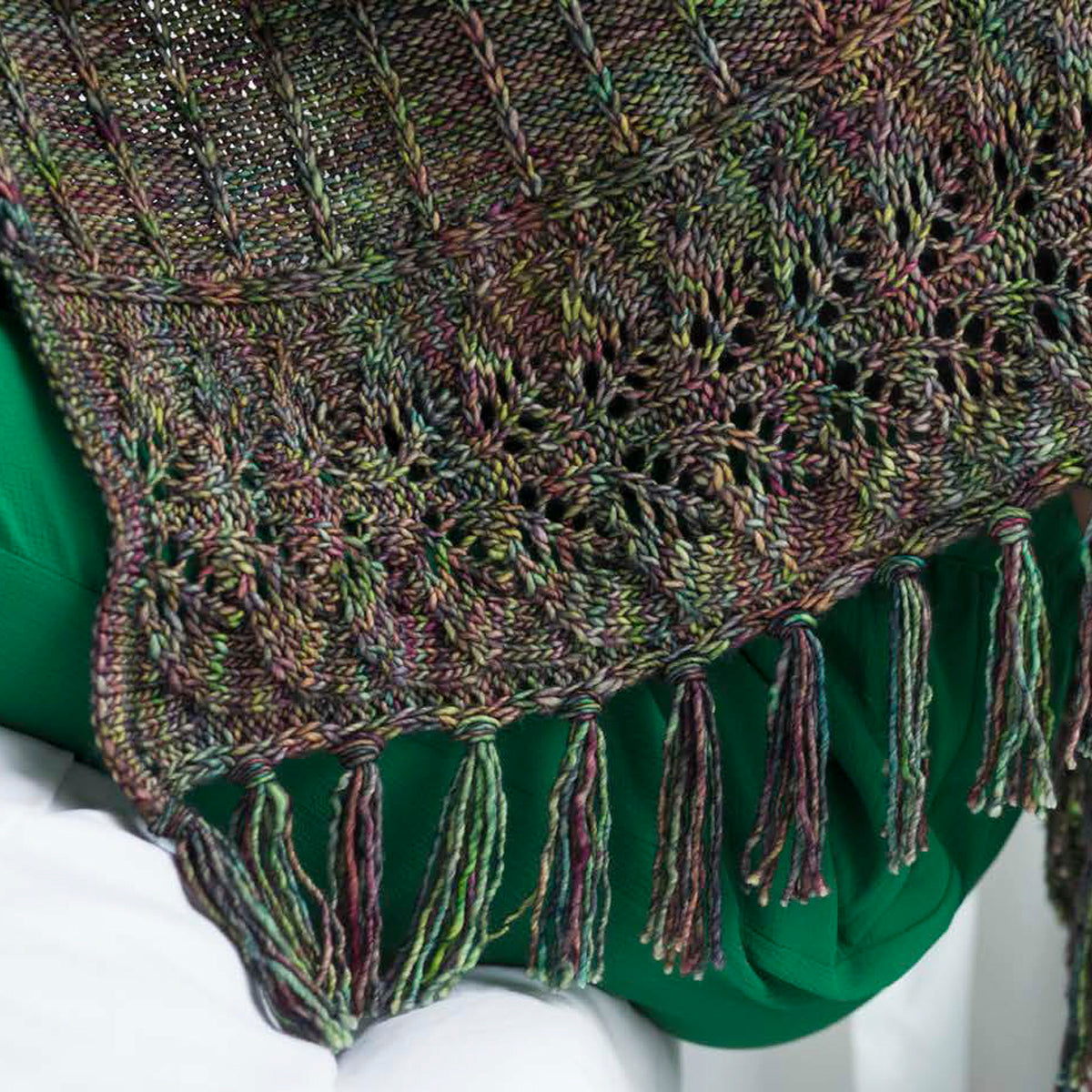 Malabrigo Iris Cape Knitting Pattern