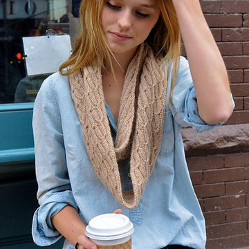 Ropes Beach Infinity Scarf or Cowl