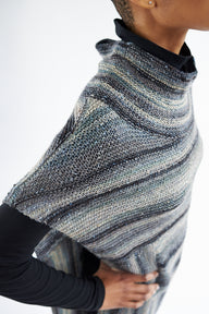 Marjoram Poncho Cape Knitting Pattern